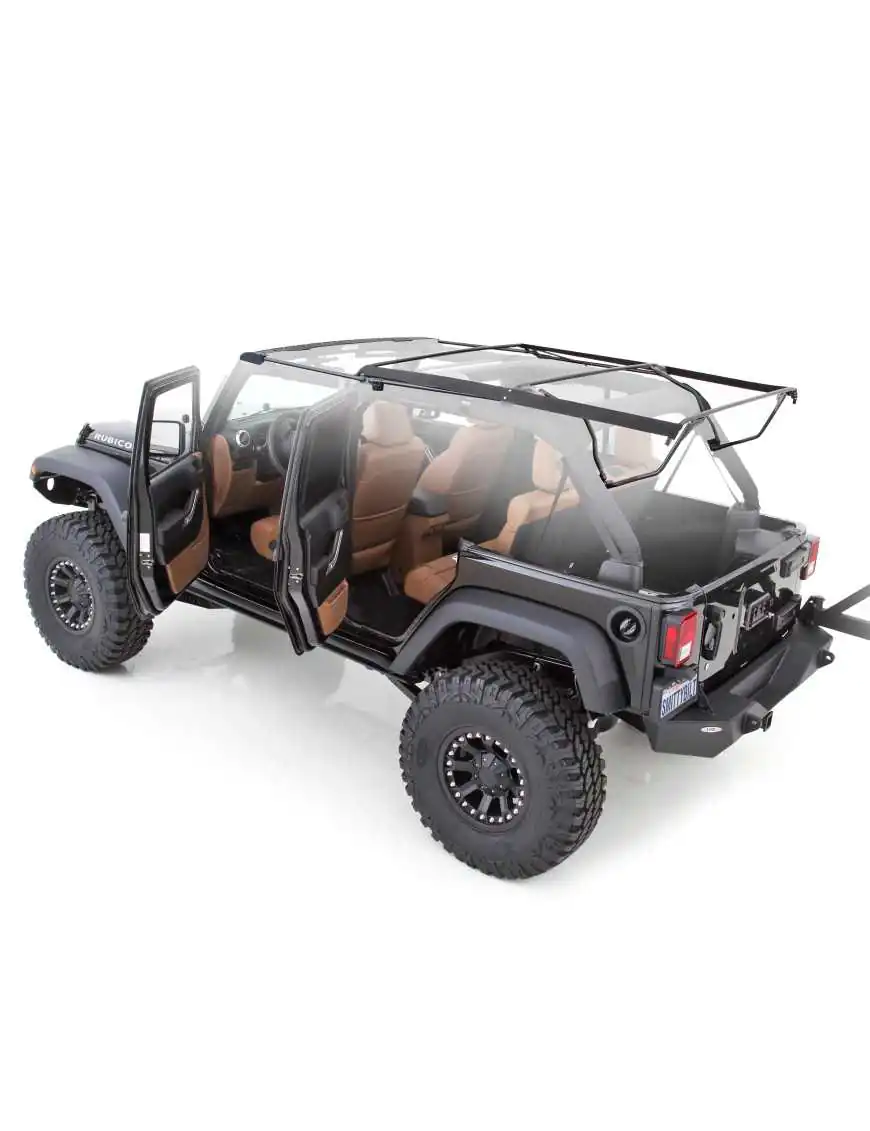 Roof Rack Soft Top Smittybilt Jeep Wrangler JK 4 Door 07-18