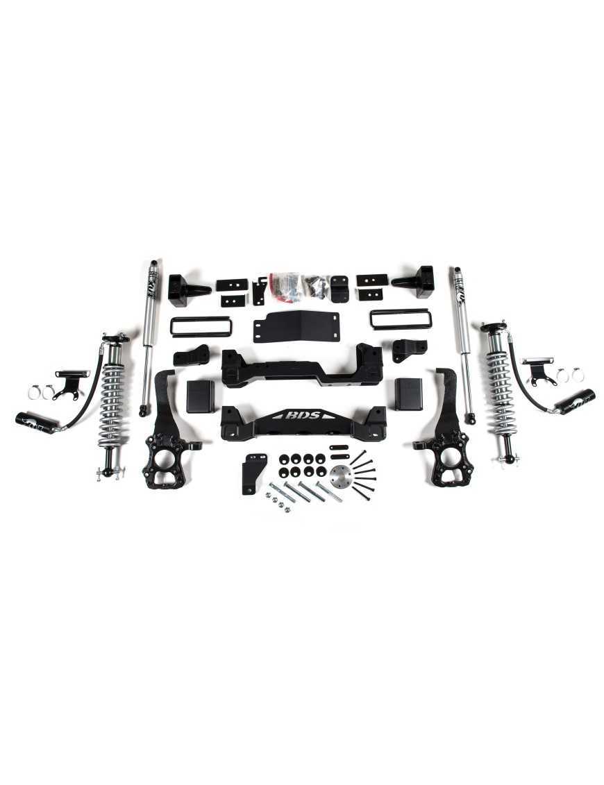 4" Lift Zawieszenia Coil-Over BDS - Ford F150 4WD 17-18