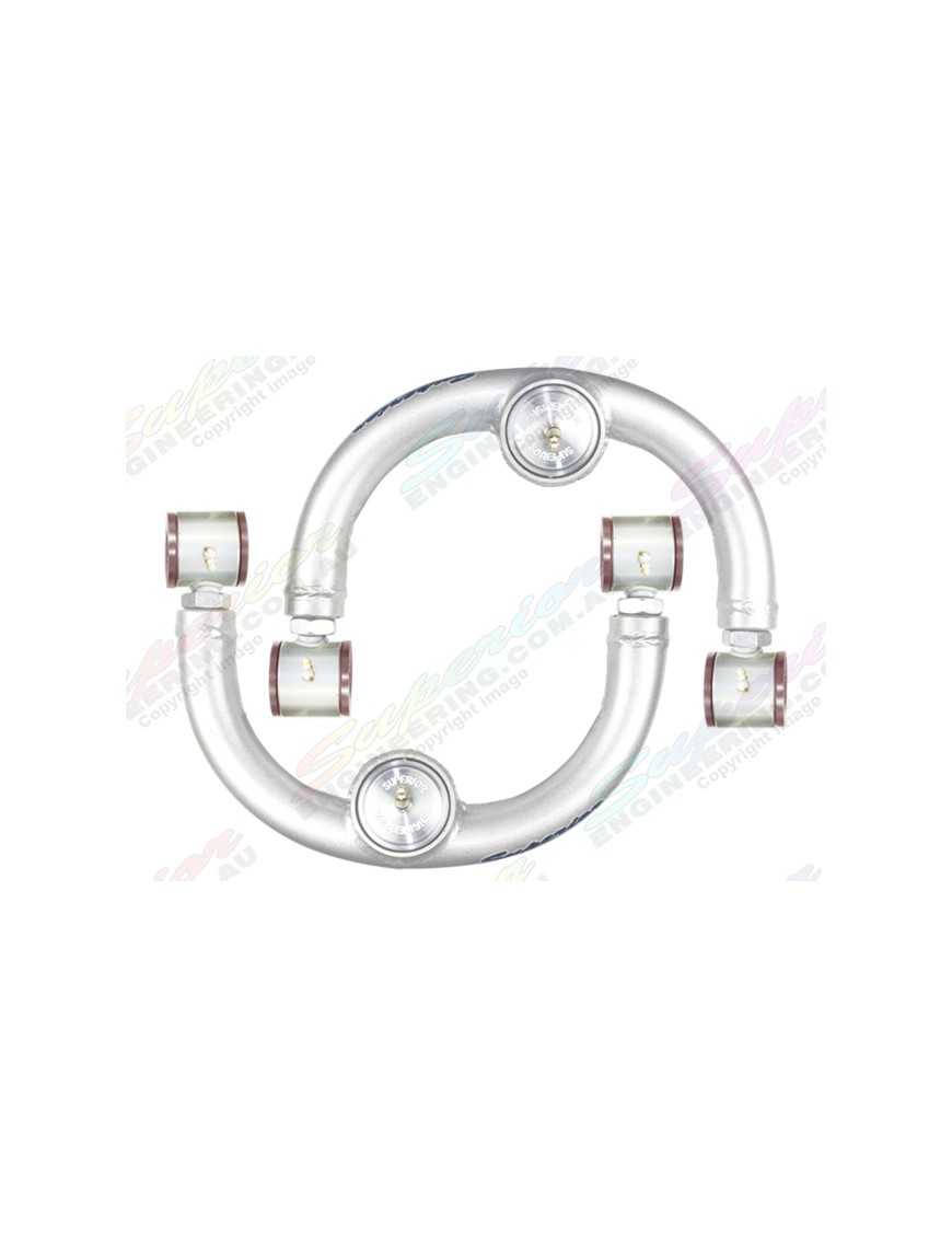 Regulowane, Przednie, Górne Wahacze Lift 2+" Superior Engineering - Nissan Navara 15-17