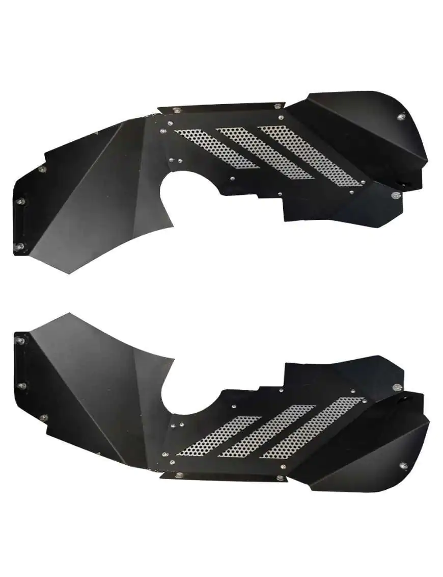 Inner Front Fender Liners by Go Rhino - Jeep Wrangler JK