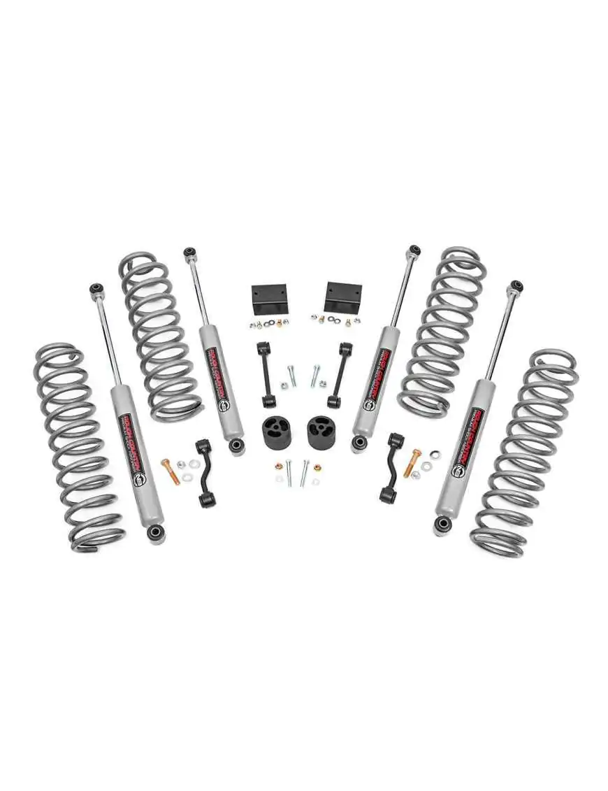 Lift Kit Zawieszenia 2.5" Rough Country - Jeep Wrangler JL 4 Drzwi