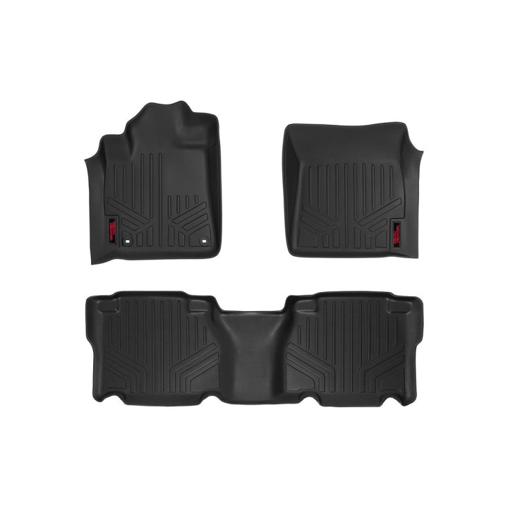 Gumowe Dywaniki na podłogę Rough Country - Toyota Tundra 12-13 Double Cab