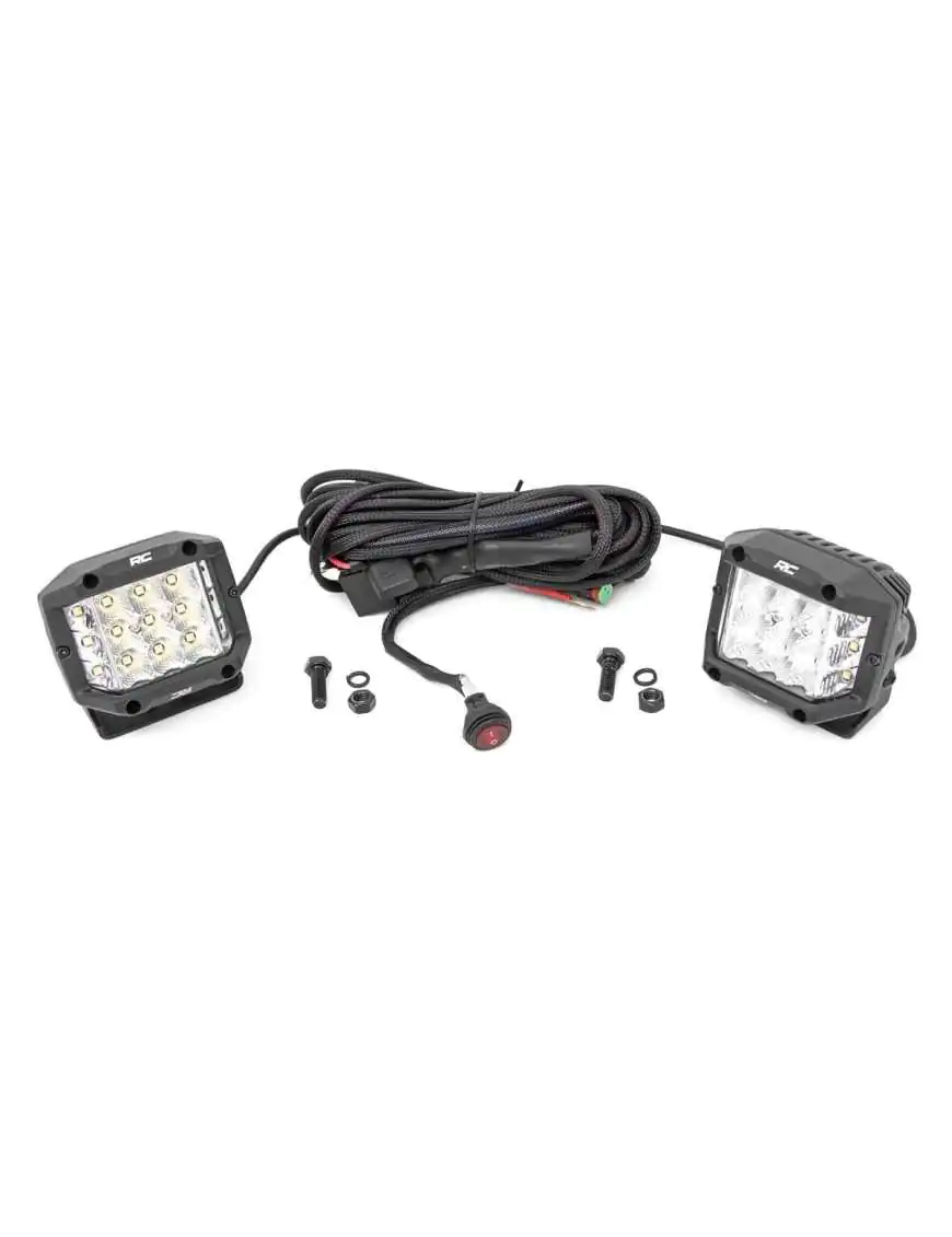 Wide Angle LED Lights OSRAM 3" Rough Country