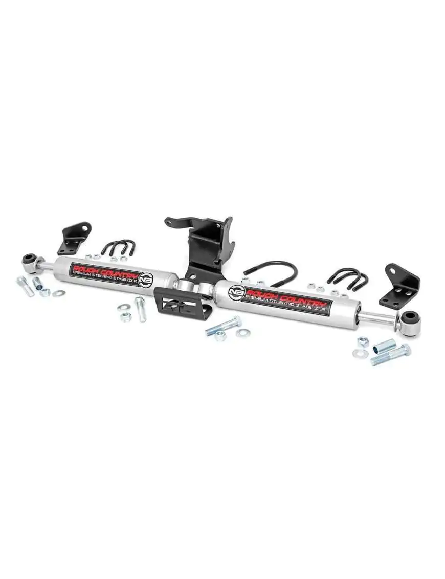 Double Steering Stabilizer N3 Rough Country - Jeep Wrangler JL