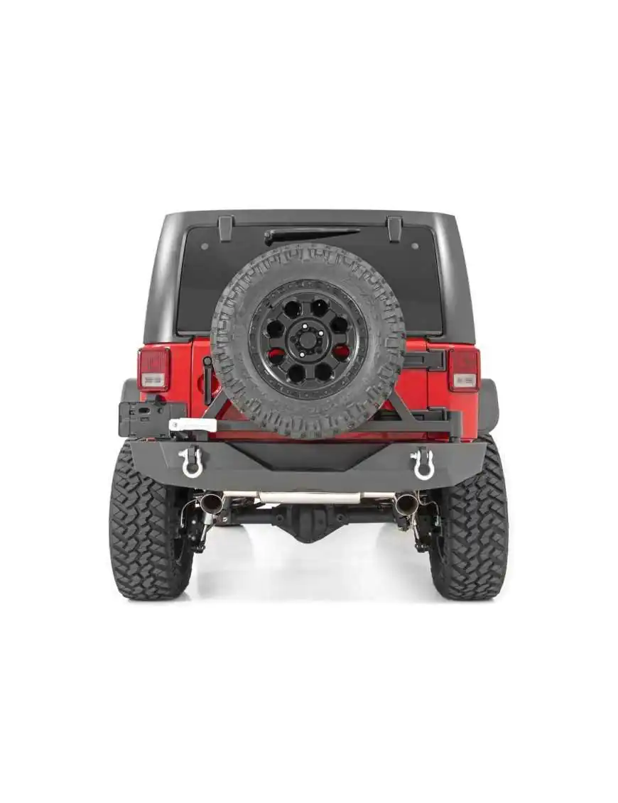 Rear Bumper Rock Crawler with Spare Wheel Mounting Rough Country - Jeep Wrangler JK