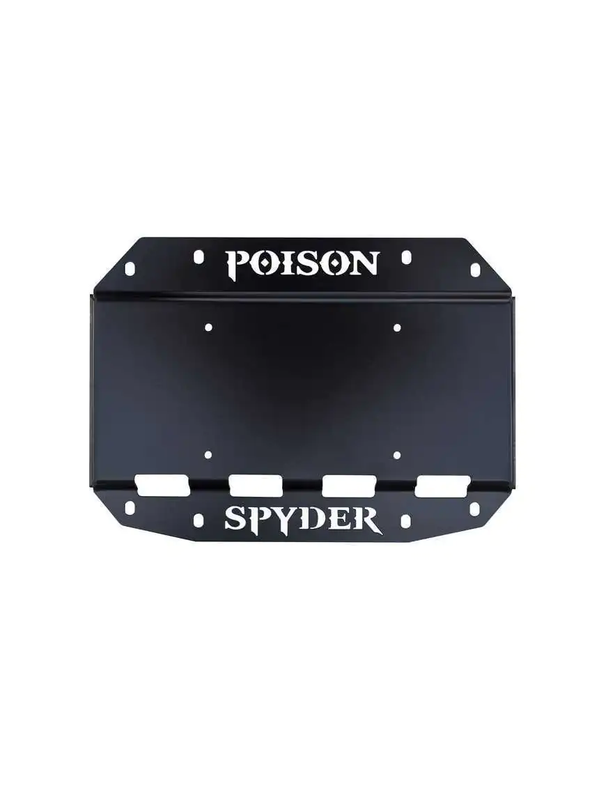 License Plate Mount Poison Spyder - Jeep Wrangler JL