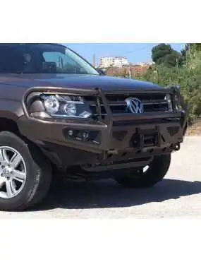 Zderzak Przedni z Bullbarem i Mocowaniem Lamp Przeciwmgłowych AFN - Volkswagen Amarok