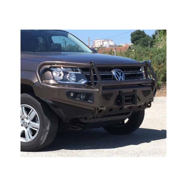 Zderzak Przedni z Bullbarem i Mocowaniem Lamp Przeciwmgłowych AFN - Volkswagen Amarok