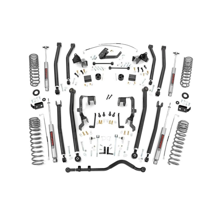 Lift Zawieszenia 4" Long Arm Rough Country - Jeep Wrangler JK 07-11 4-Drzwi