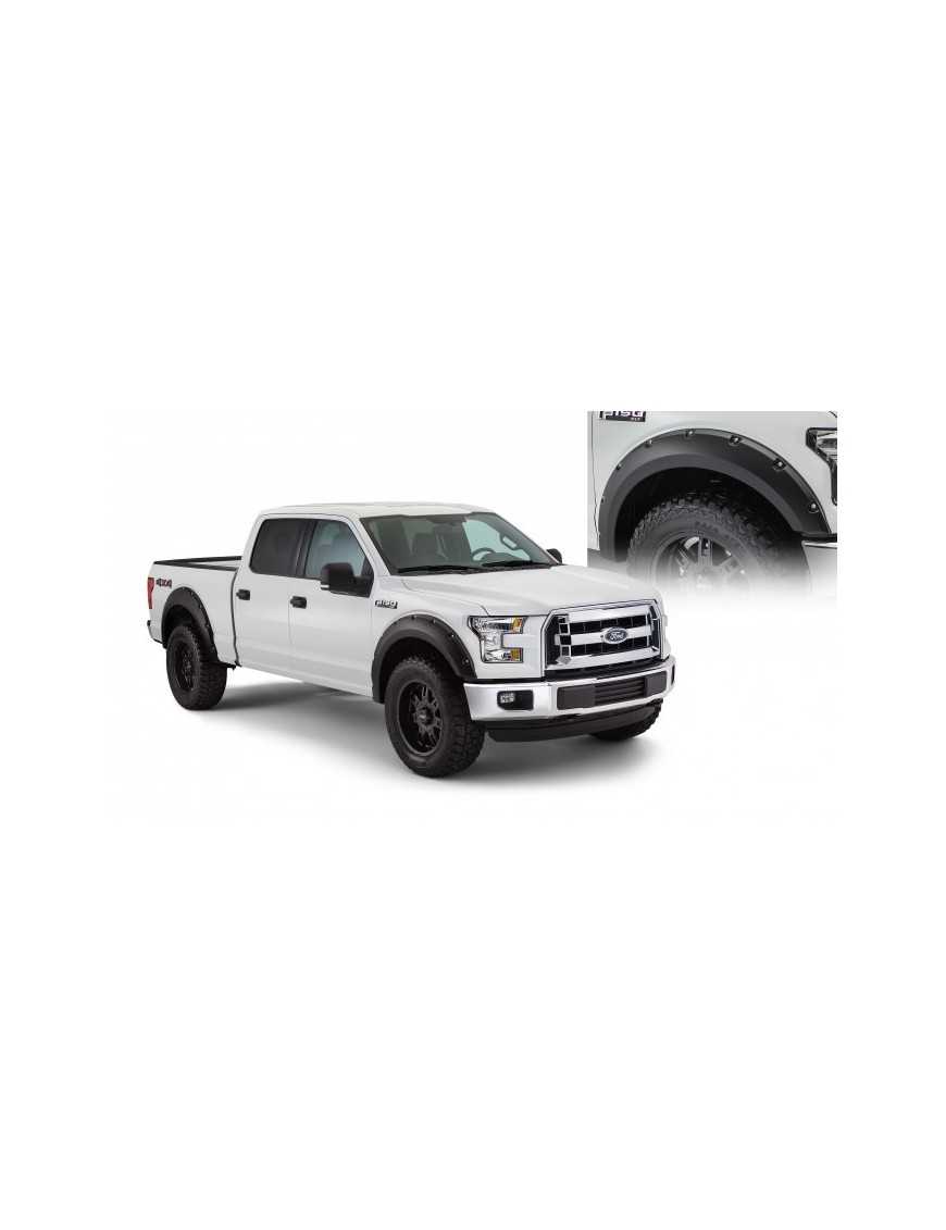 Fender Flares Front/Rear Bushwacker Pocket Style - Ford F150 18-19