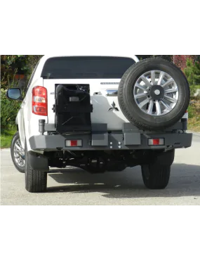 Rear Bumper with Spare Wheel and Jerry Can Mounting AFN - Mitsubishi L200 15-19