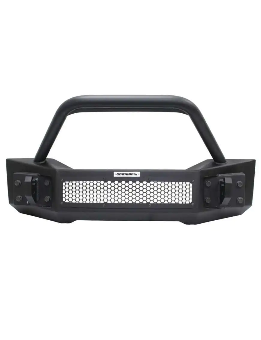 Front Bumper Rockline Stubby with Bull Bar by Go Rhino - Jeep Wrangler JL