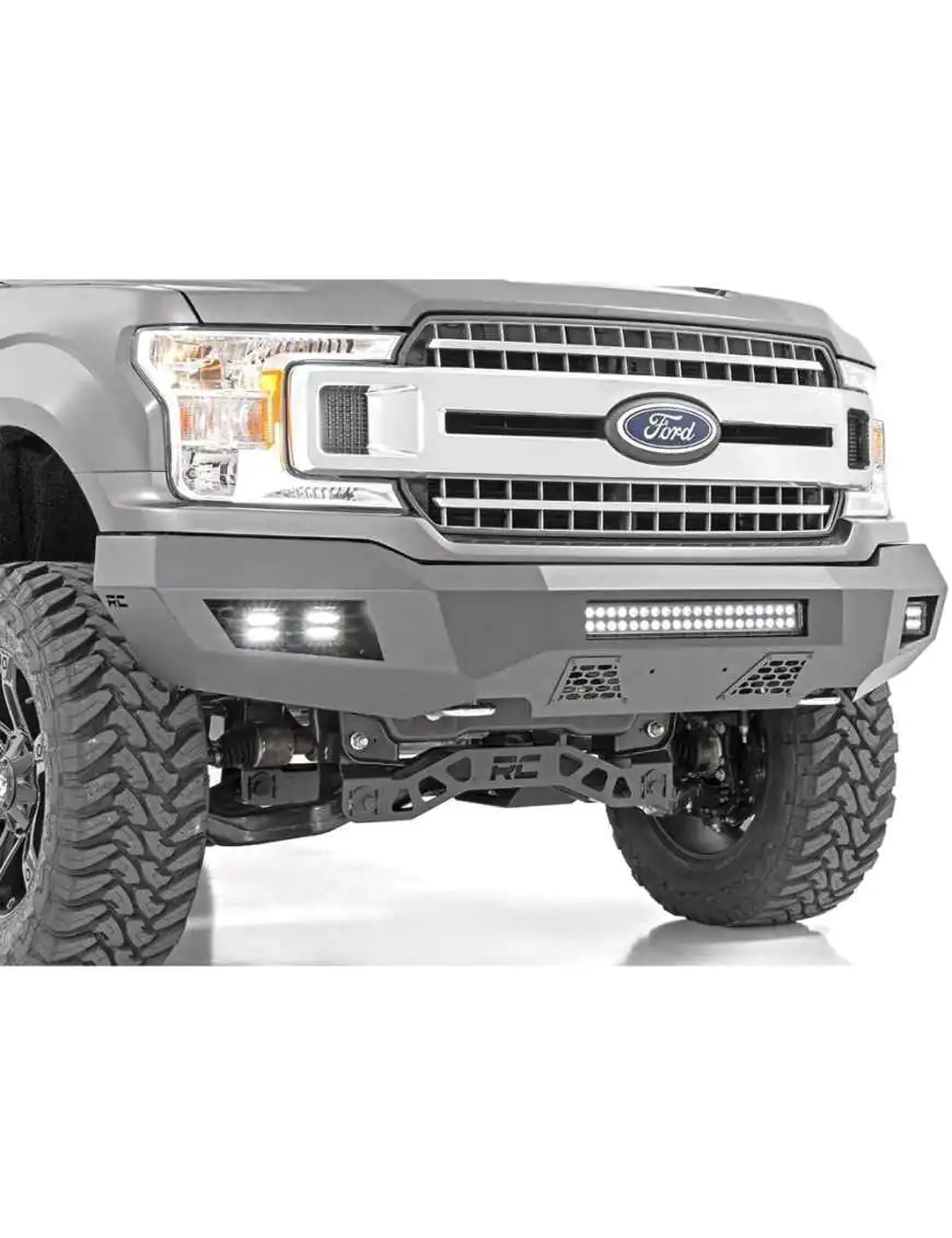 Reinforced Front Steel Bumper LED Rough Country - Ford F150 18-19