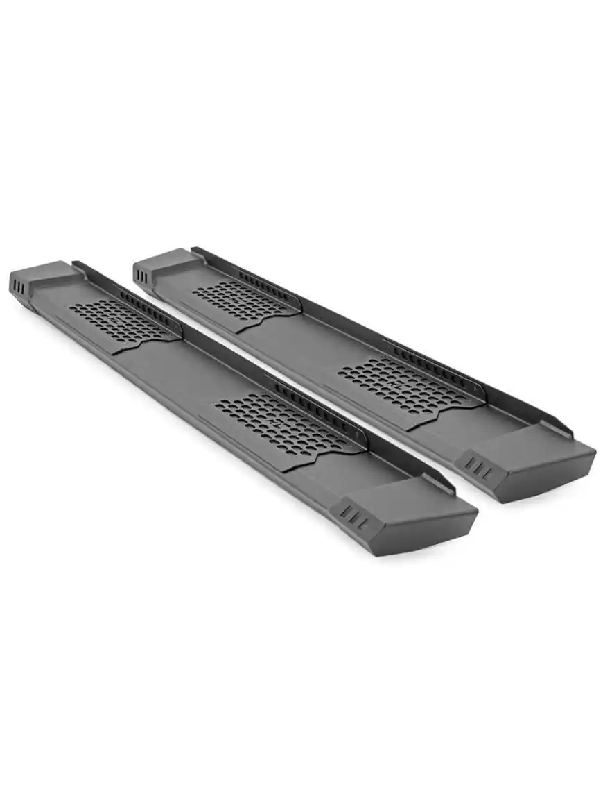 HD2 Rough Country Steel Running Boards - Dodge Ram 1500 19 Crew Cab