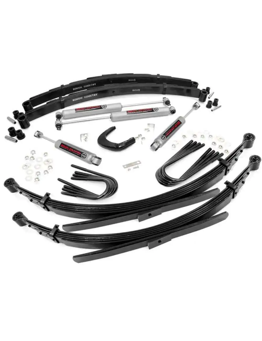 4'' Rough Country Lift Suspension Kit - Chevrolet Suburban 77-87