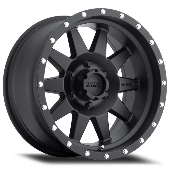 Felga aluminiowa 9x18" 6x139,7 ET 18 301 Method Matte Black - Isuzu D-Max II