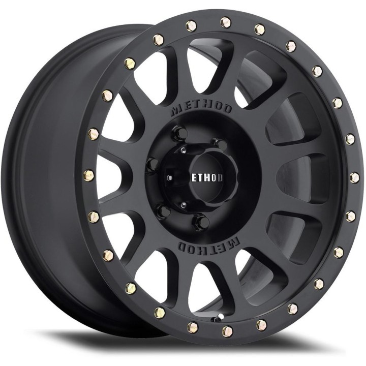 Felga aluminiowa 9x18" 6x139,7 ET 18 305 Method Matte Black - Hummer H3
