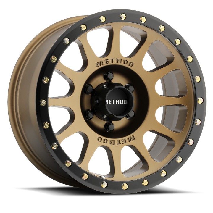 Felga aluminiowa 9x20" 6x139,7 ET18 305 Method Bronze / Black - Hummer H3