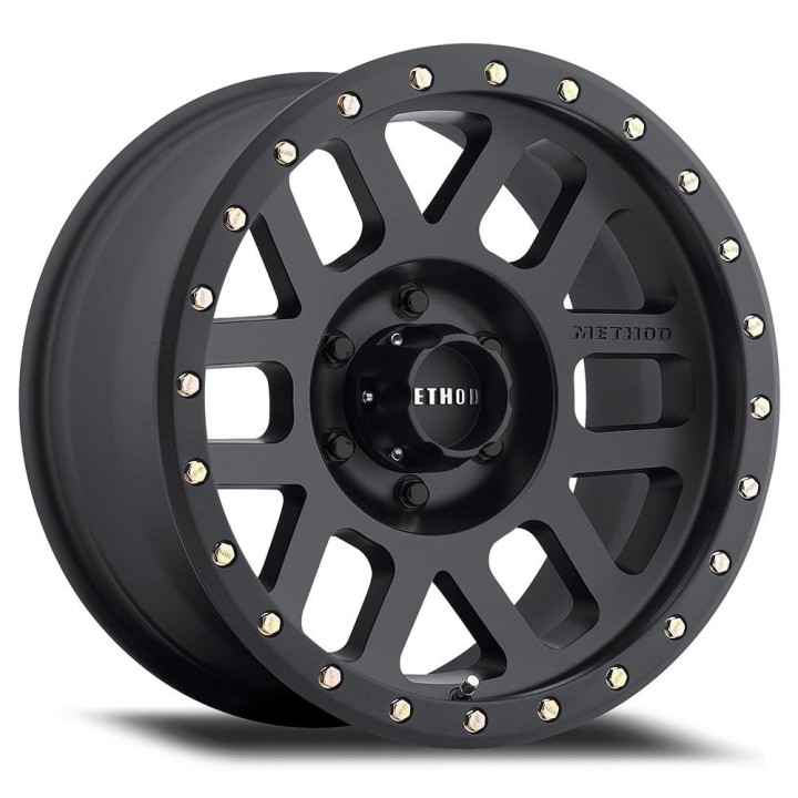 Felga aluminiowa 9x20" 6x139,7 ET18 309 Method Matte Black - Hummer H3