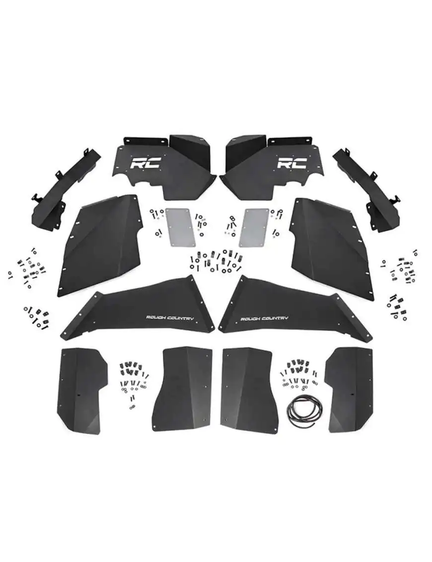 Complete set of inner fender liners Rough Country - Jeep Wrangler JK 07-18