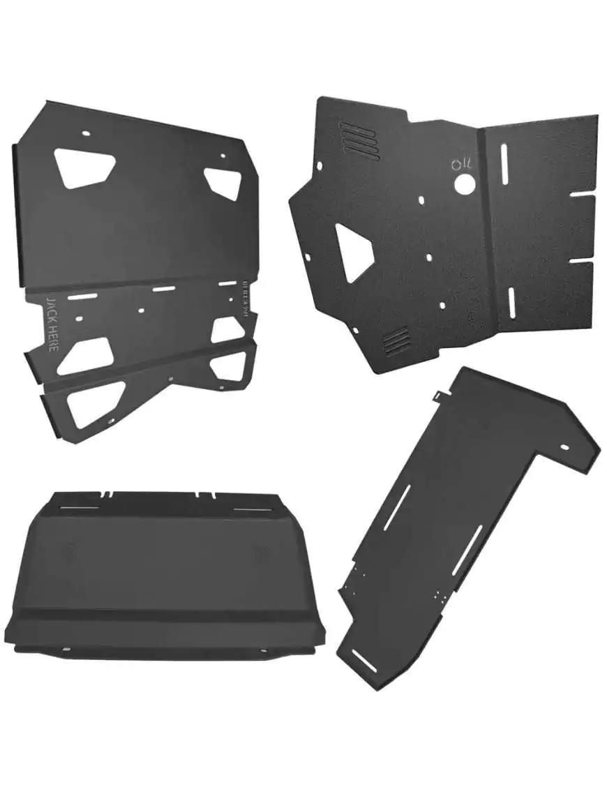 Complete underbody protection plate set Horntools - Mercedes X-Class X250