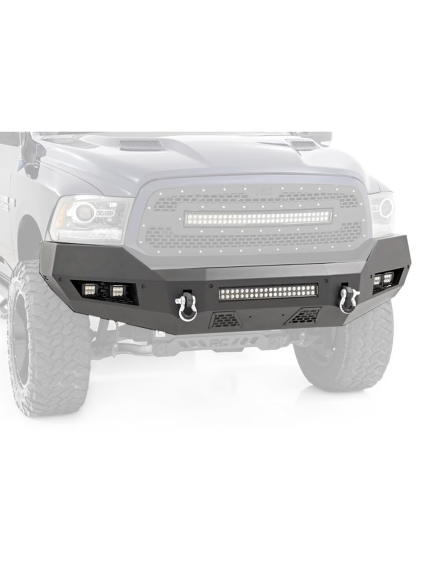 Wzmocniony zderzak przedni HD LED Black Series Rough Country - Dodge RAM 1500 13-18