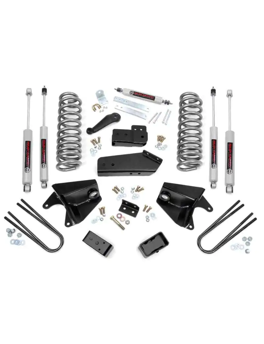 Suspension Lift Kit 4" Rough Country - Ford Bronco 80-96