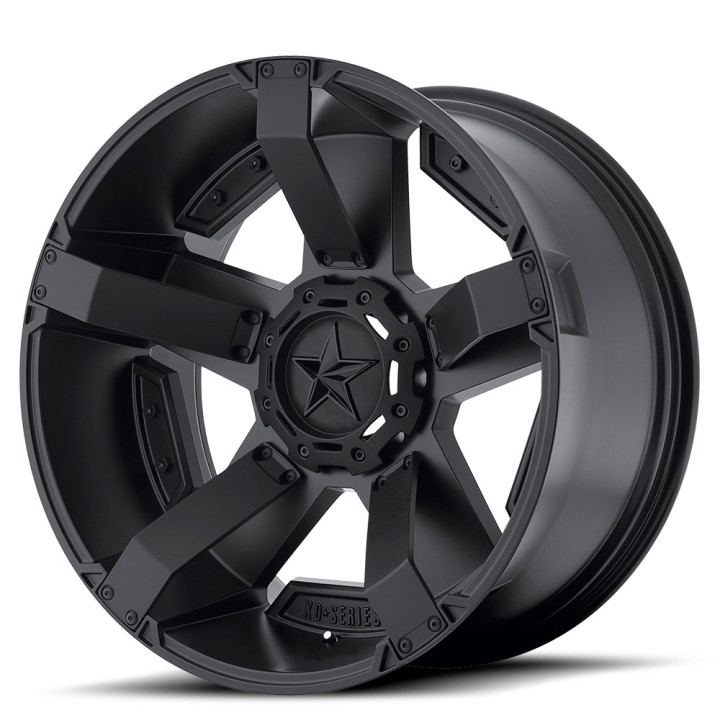 Felga Aluminiowa 9x17" 5x127/5x135 ET-12 XD811 RS2 Rockstar II Czarny Mat - Jeep Wrangler JL