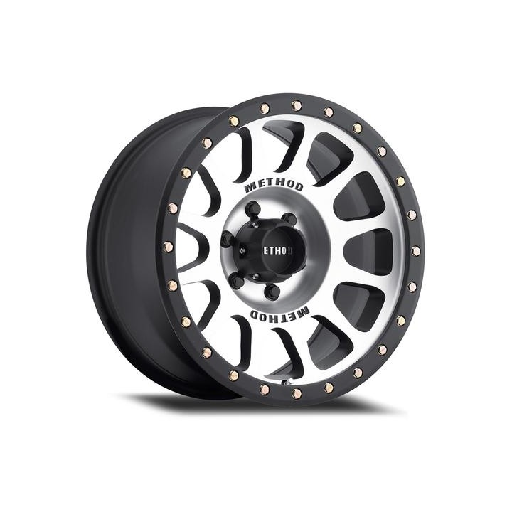 Felga aluminiowa 8.5x17" 5x127 ET 0 NV 305 Machined Matte Black Lip Method - Jeep Grand Cherokee WJ WG
