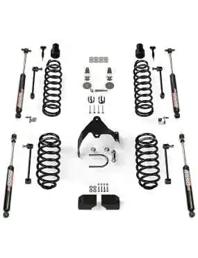 Zestaw zawieszenia z amortyzatorami VSS 9550 Twin-Tube Lift 3" TeraFlex - Jeep Wrangler JK 4 Drzwi 07-18