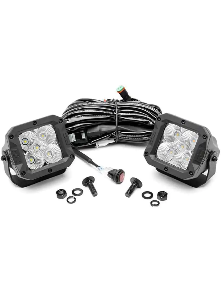 Lampy Cree LED 2,5" Kwadratowe X5 Series Rough Country