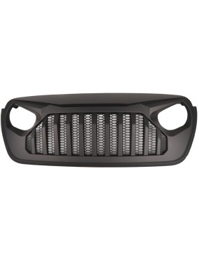 Grill Angry Eyes Matte Black OFD - Jeep Wrangler JL