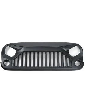 Grill Angry Bird Matte Black OFD - Jeep Wrangler JK 07-18