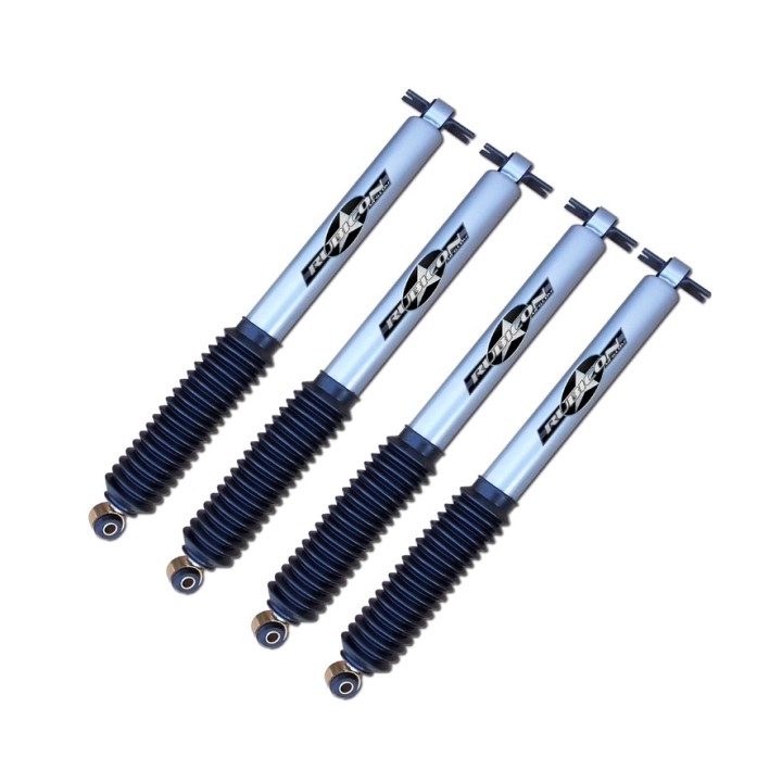 Amortyzatory gazowe Rubicon Express Monotube KOMPLET - Lift 4,5" - 5,5" - Jeep Cherokee XJ