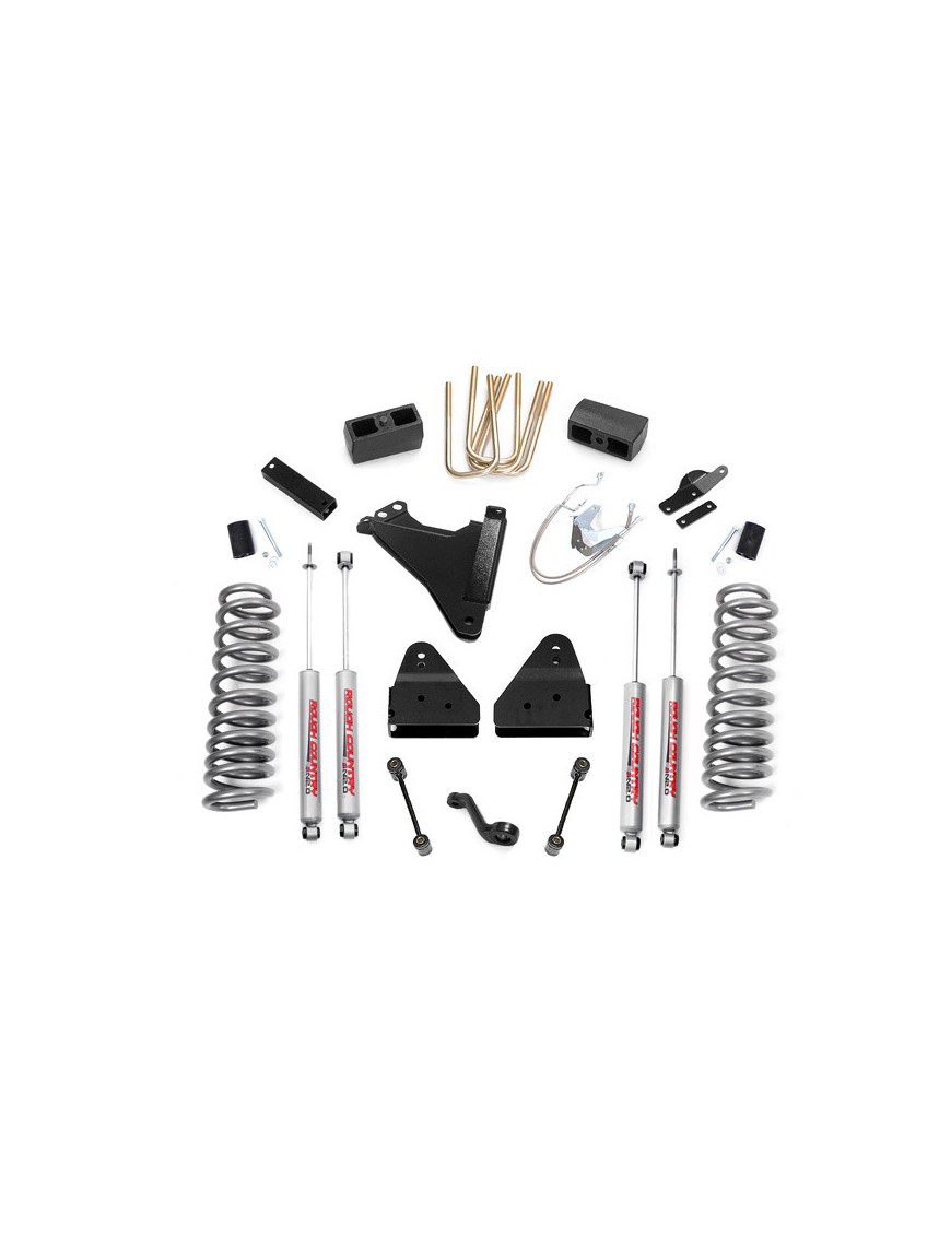 4,5" Rough Country Lift Kit - Ford F250 4WD 08-10