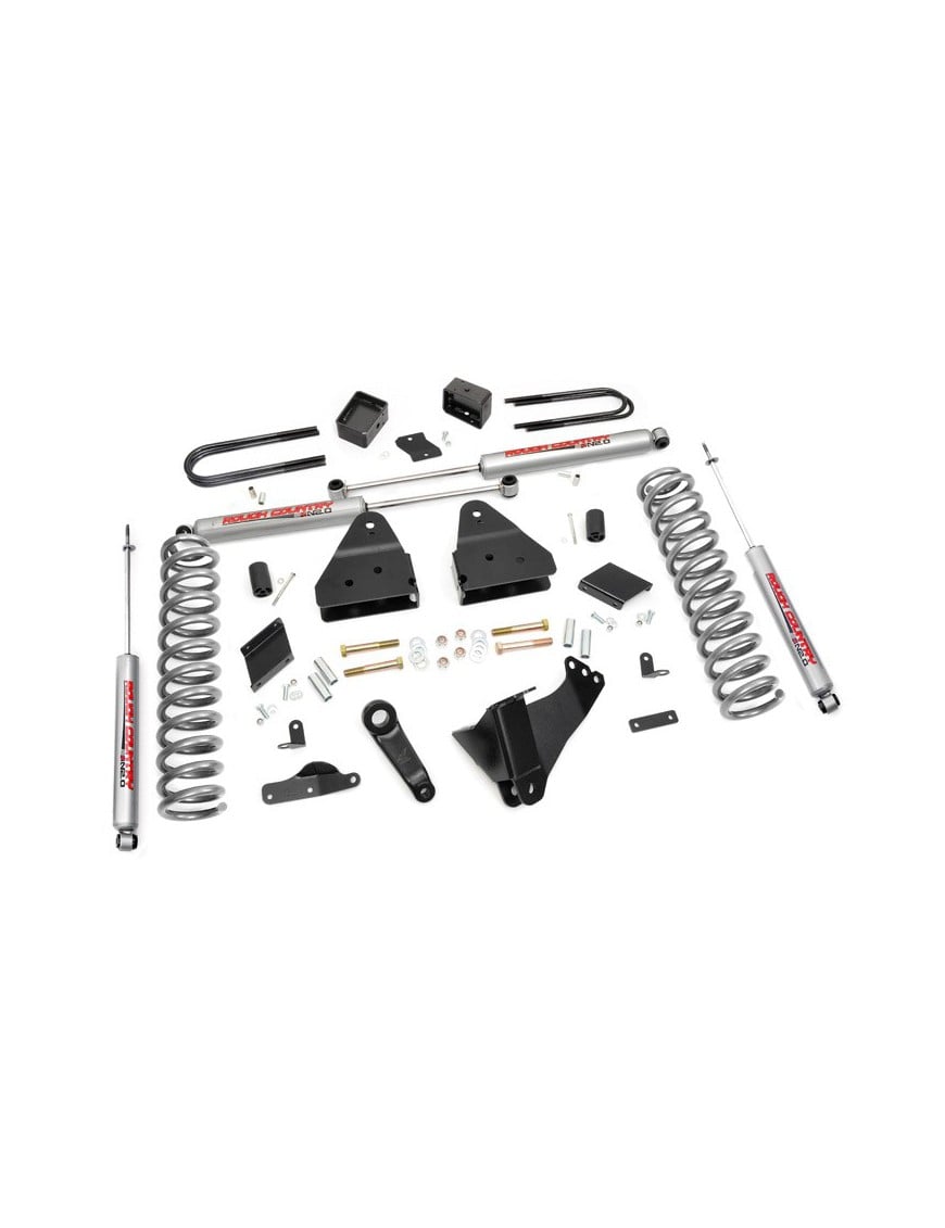 4,5" Rough Country Lift Kit - Ford F250 4WD 11-14