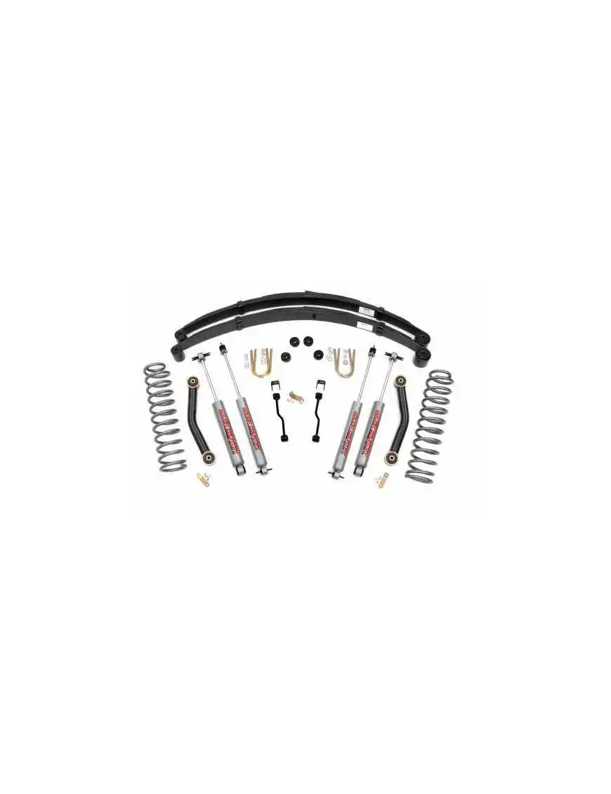 4,5" Rough Country Lift Kit zawieszenie - Jeep Cherokee XJ