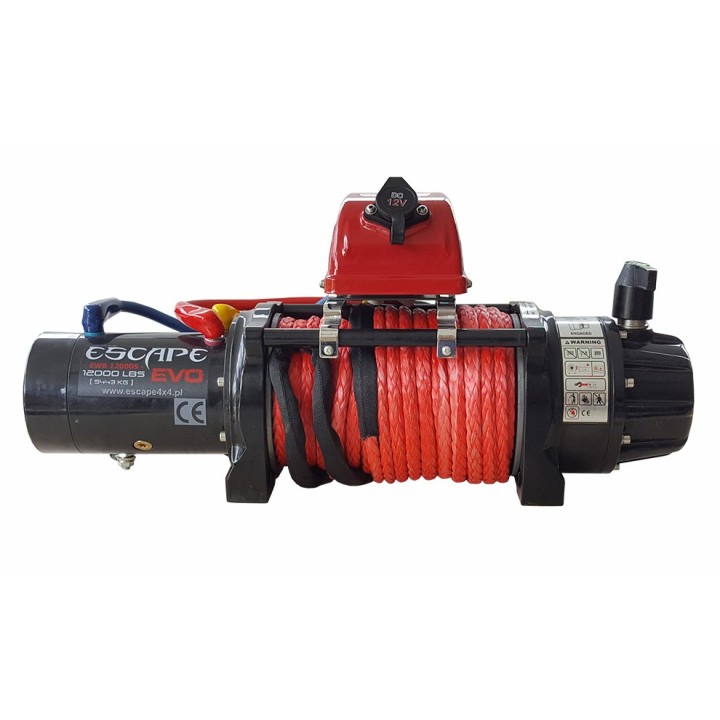 Syntetyczna 25m Wyciagarka Escape EVO EWB 12000S 5443kg IP67