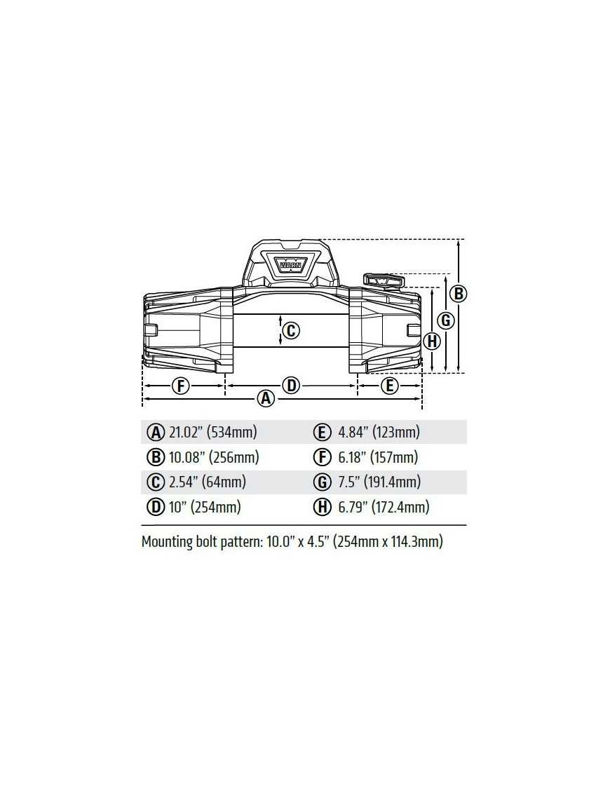 Warn VR EVO 12 5440kg wyciągarka elektryczna