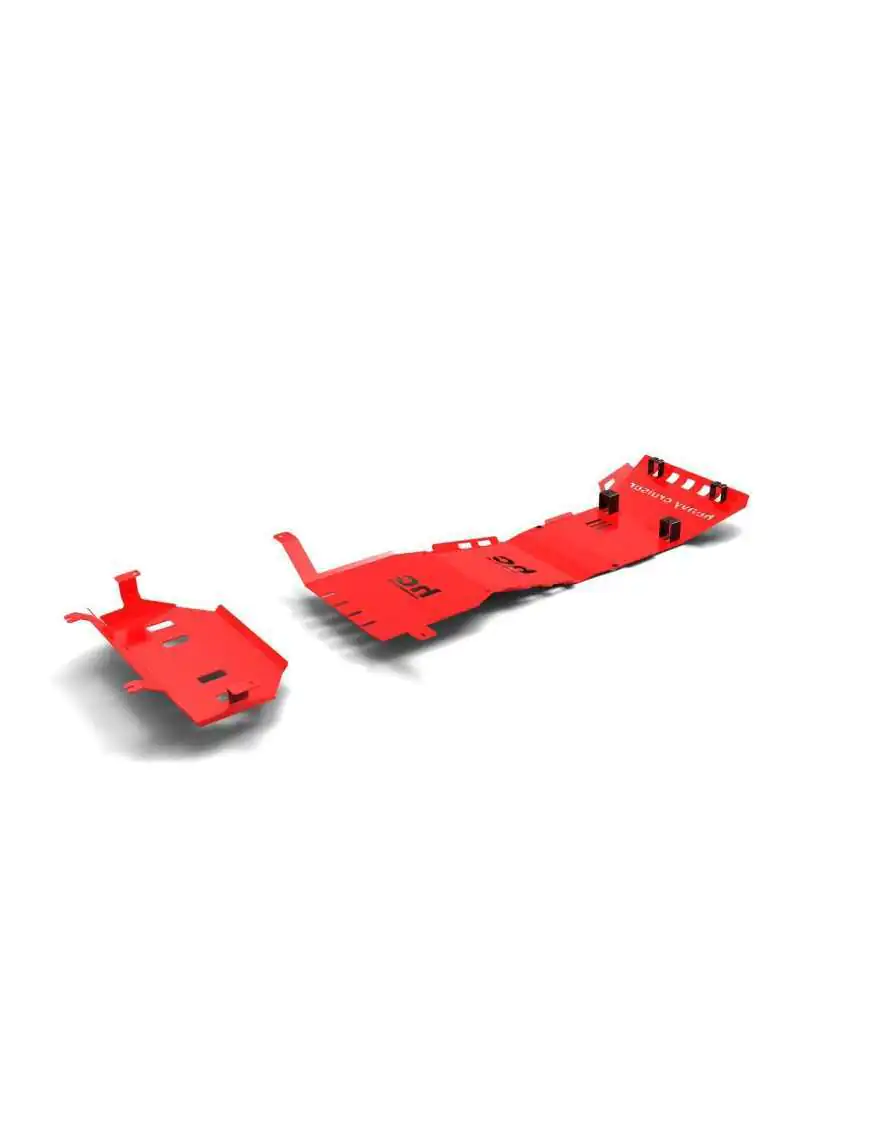 KOMPLET OSŁON PODWOZIA TOYOTA LAND CRUISER 90 J90 1996-2002 CZERWONY KOMPLET OSŁON PODWOZIA TOYOTA LAND CRUISER 90 J90 1996-2002 CZERWONY