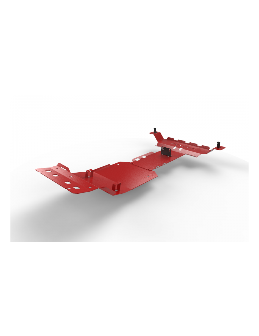 KOMPLET OSŁON UKŁADU NAPĘDOWEGO OFFROAD TOYOTA LAND CRUISER J 120 J 125 D4D 2003-2009 CZERWONY KOMPLET OSŁON UKŁADU NAPĘDOWEGO OFFROAD TOYOTA LAND CRUISER J 120 J 125 D4D 2003-2009 CZERWONY