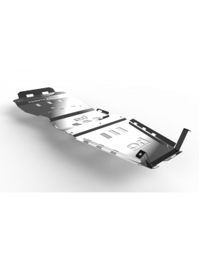 KOMPLET OSŁON ( 3 SZT. ) UKŁADU NAPĘDOWEGO OFFROAD SUZUKI GRAND VITARA II 2005-2014 ALUMINIOW