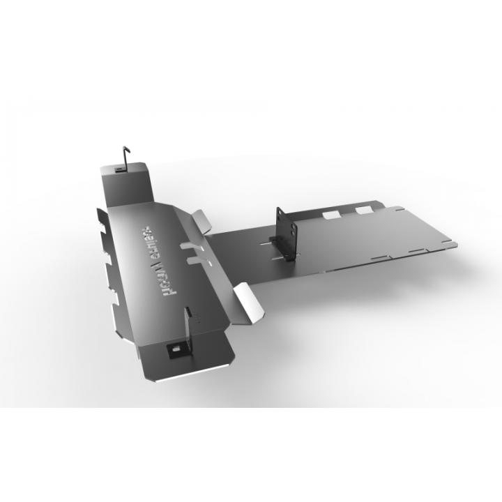 OSŁONA SKRZYNI BIEGÓW I REDUKTORA OFFROAD TOYOTA LAND CRUISER J 120 J 125 2003-2009 V6 ALUMINIOWA