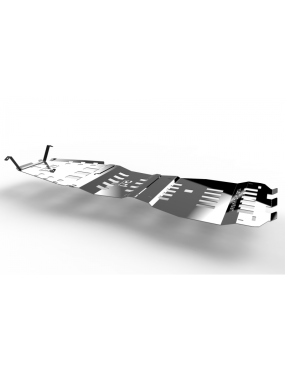 Komplet osłon ( 3 szt. ) układu napędowego SPORT Suzuki Grand Vitara II 2005-2014 aluminiowy