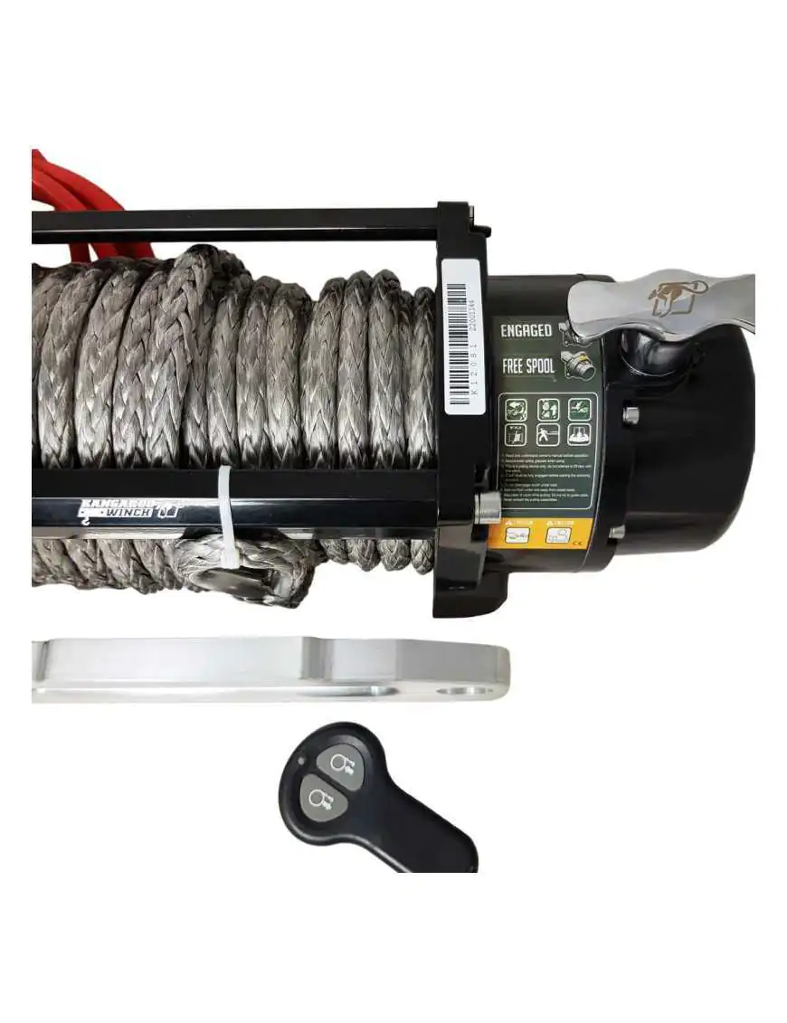 Wyciągarka Kangaroowinch 5.5t K12000 Performance Series 12V z liną syntetyczną