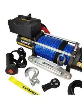 Kangaroowinch 6t Wyciągarka K13000 12V z liną syntetyczną