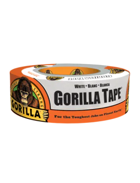 BIAŁA GORILLA TAPE 27M 48mm TAŚMA SUPERMOCNA GAFFER