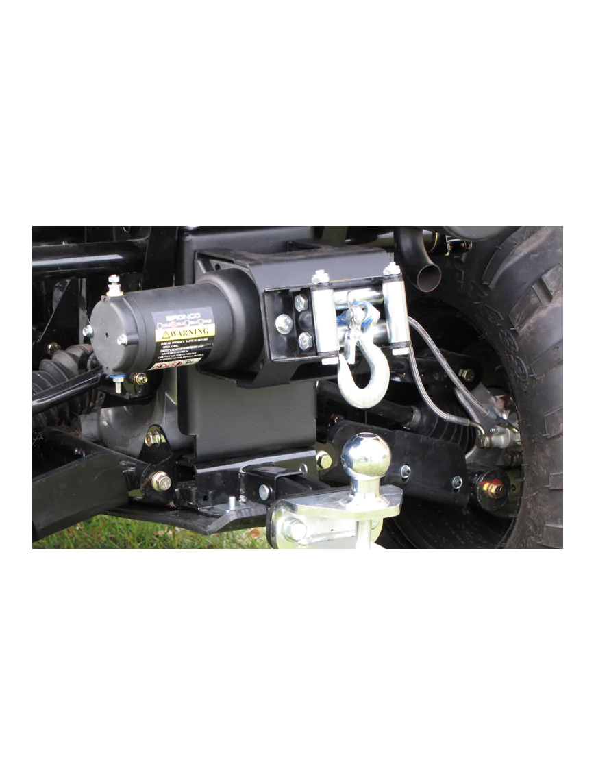 Hitch-ball mounting kit Polaris Sportsman Scrambler 1szt