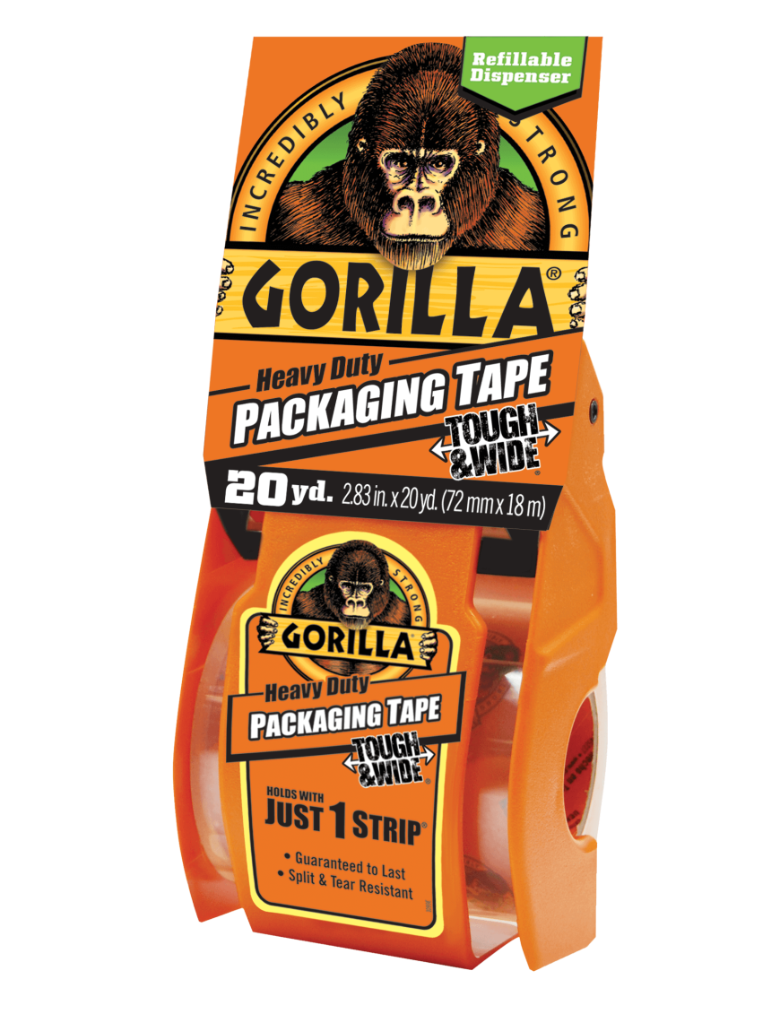 TAŚMA PAKOWA GORILLA DO PAKOWANIA 18M + ZAKLEJARKA TAŚMA PAKOWA GORILLA DO PAKOWANIA 18M + ZAKLEJARKA