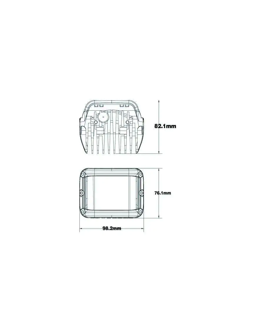 Cube LED lamp 90W 2szt lamp